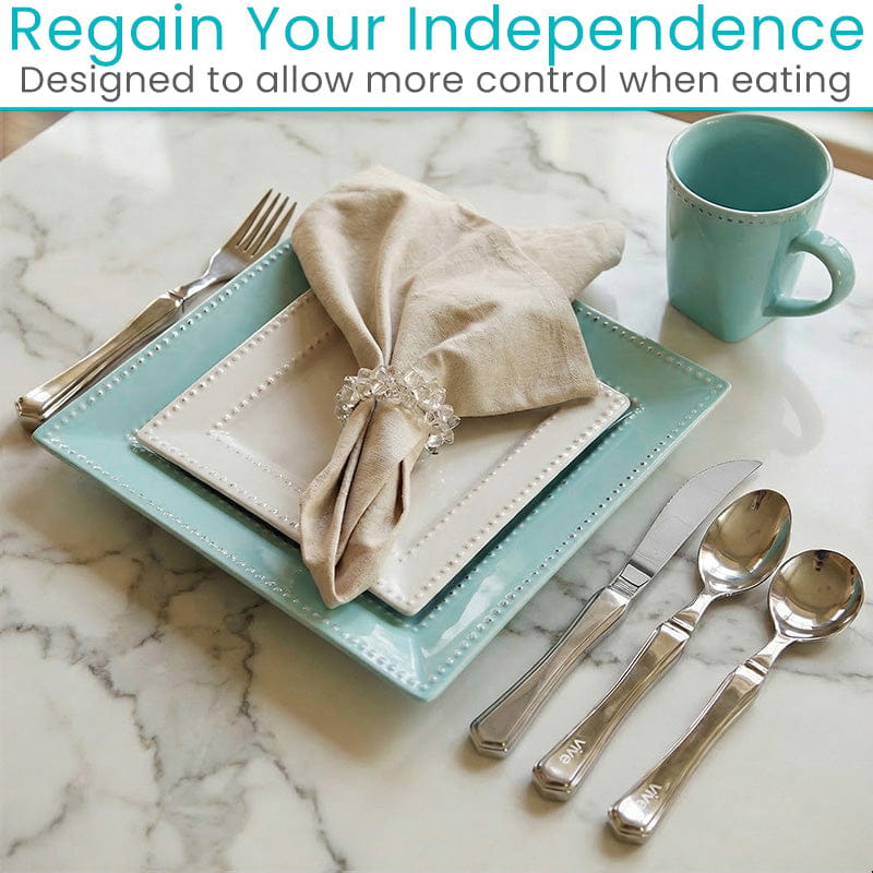 Weighted Utensil Set
