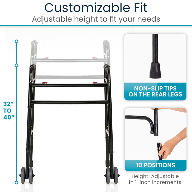 Bariatric Walker with Wheels
