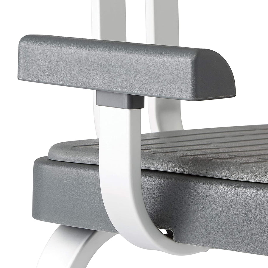 Medline Momentum Shower Chair with Arms & Microban Antimicrobial Protection