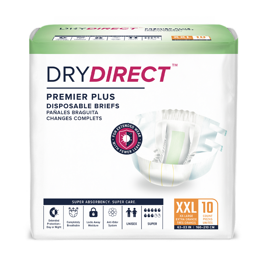 Dry Direct Premier Plus Disposable Brief