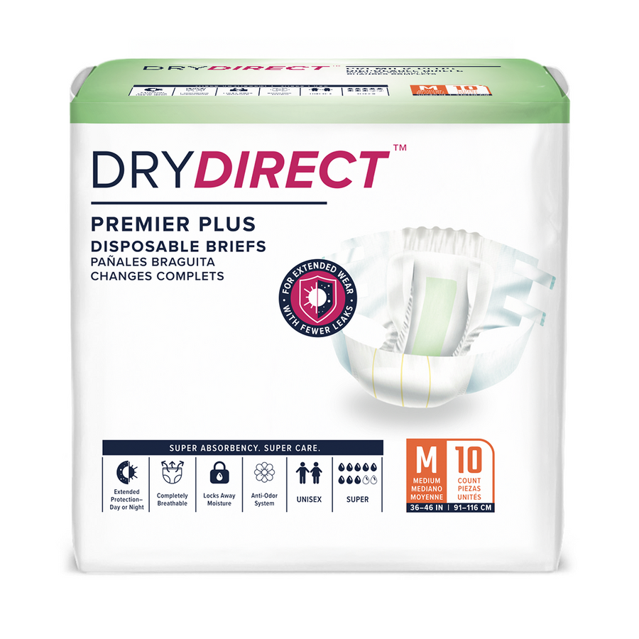 Dry Direct Premier Plus Disposable Brief