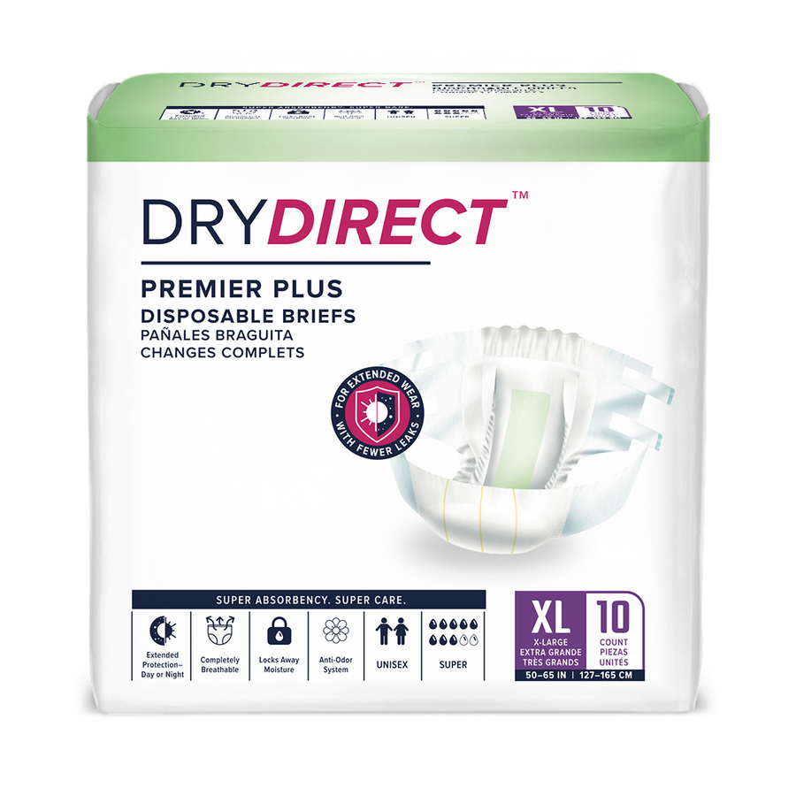 Dry Direct Premier Plus Disposable Brief