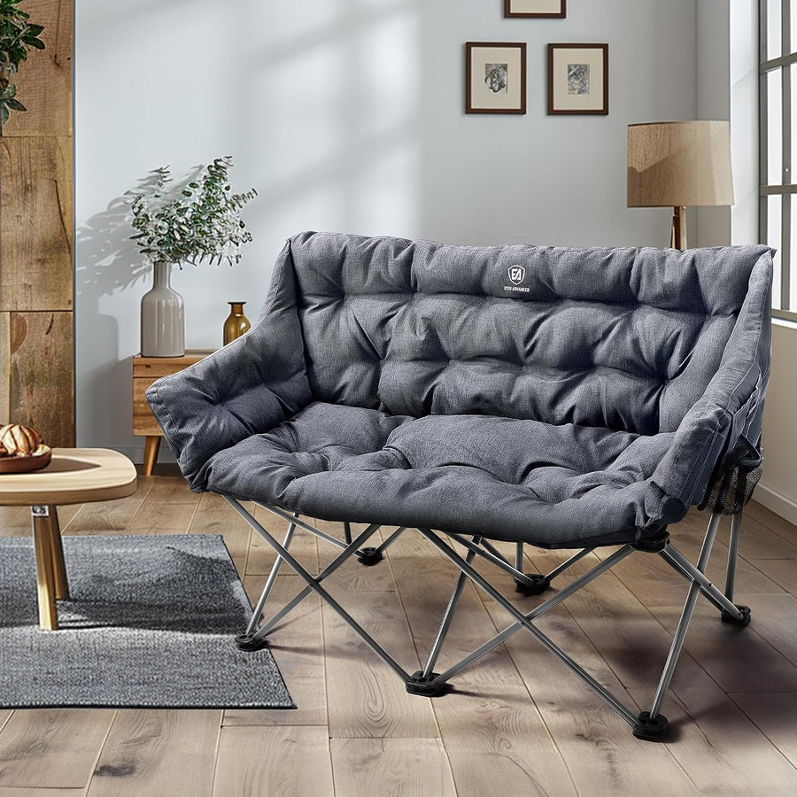 EVER ADVANCED Padded double Camping Chair