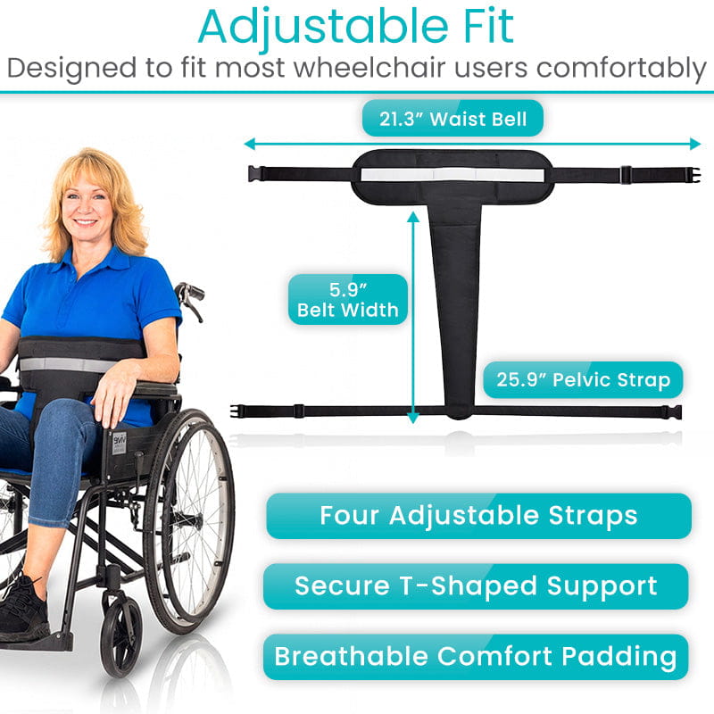 Wheelchair Harness Waist and Pelvic