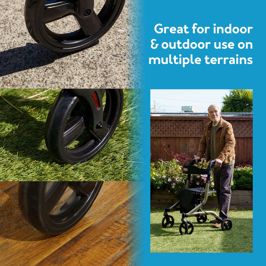 Carex Crosstour Rolling Walker