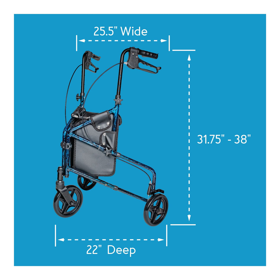 Carex Trio Rolling Walker