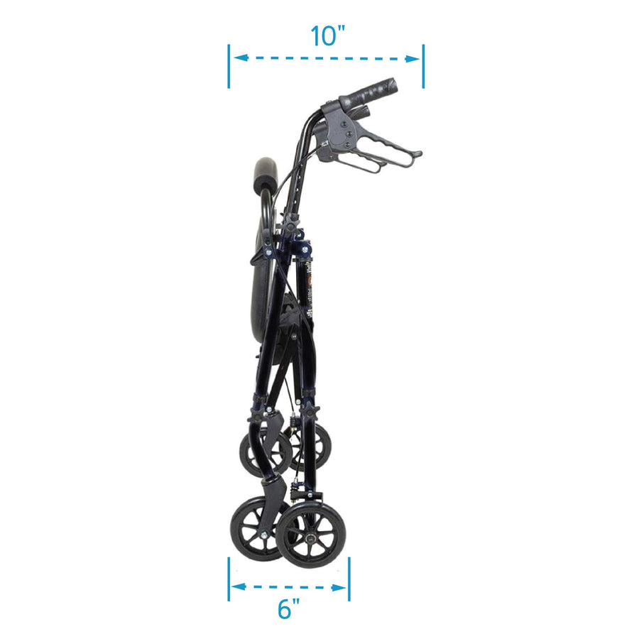 Carex Step 'N Rest® Rolling Walker