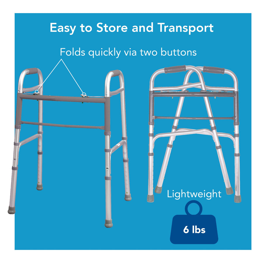 Carex Folding Walker