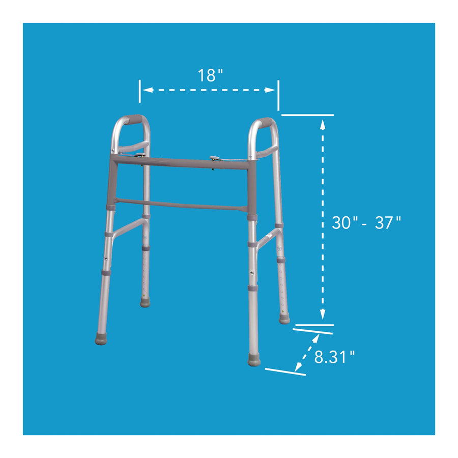 Carex Folding Walker