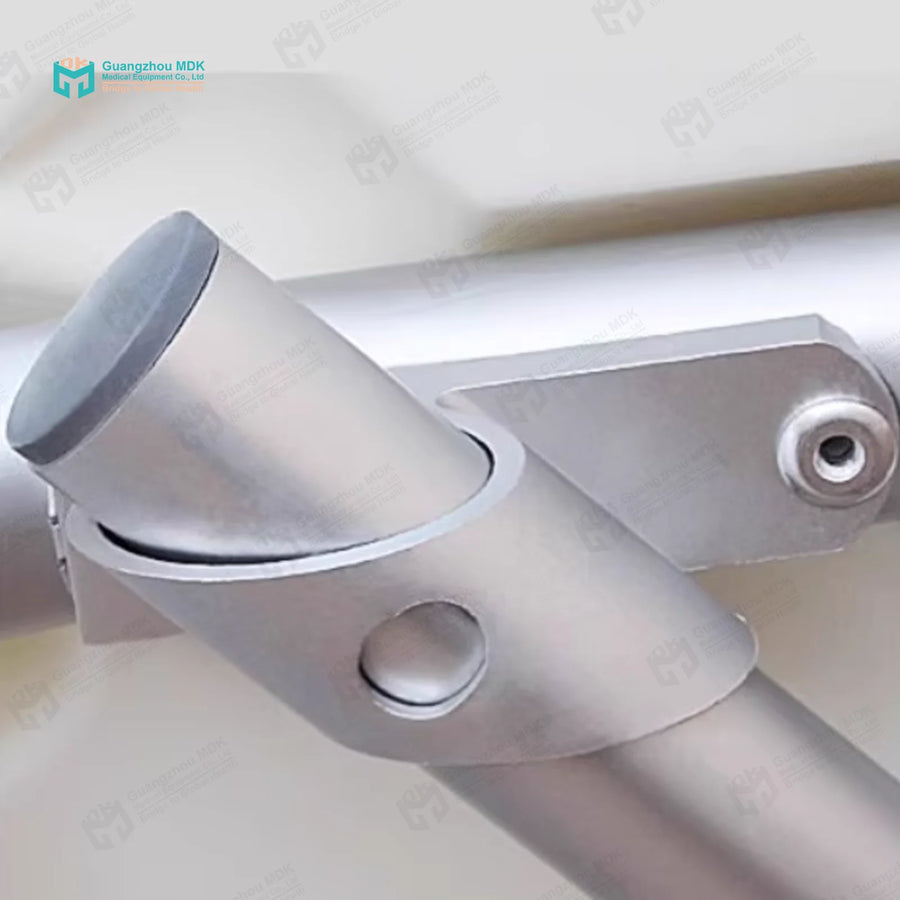 Adjustable Non-Slip Shower Transfer Bench with Backrest and Handrail view 3