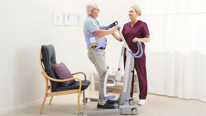 Arjohuntleigh Sara Flex Sit to Stand Patient Lift