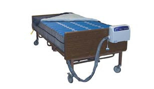 Invacare Full-Electric Bariatric Hospital Bed BAR600IVC 42" Width with Free Half-Rails