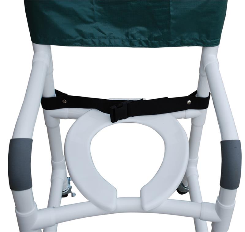 MJM Bariatric Shower Chair Deluxe Elongated Soft Seat