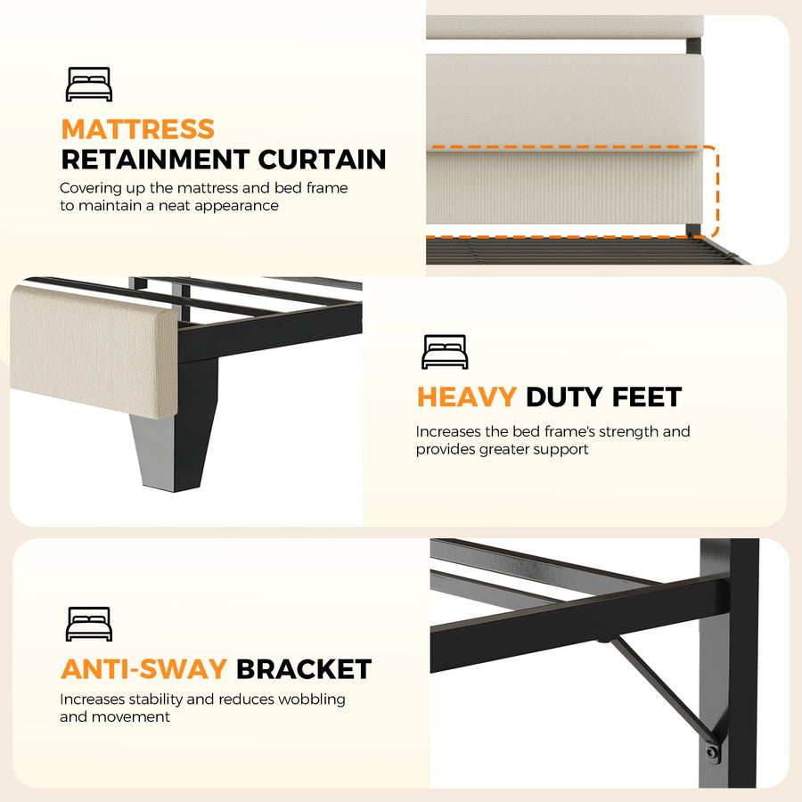 Bed Frame RGB BF009