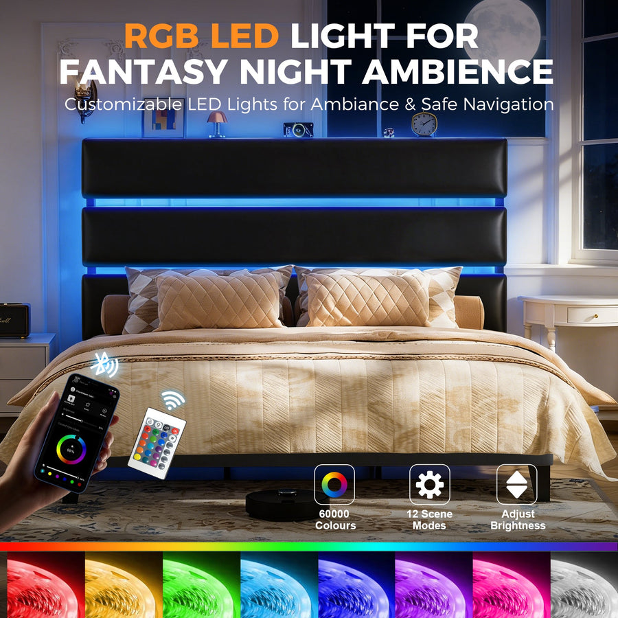 Bed Frame RGB BF009
