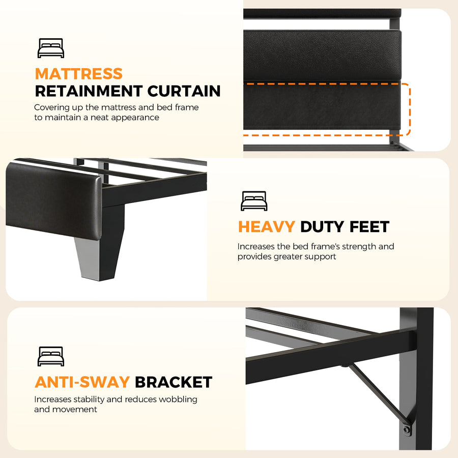 Bed Frame RGB BF009