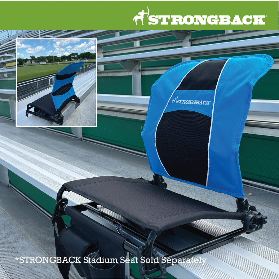 STRONGBACK Stadium Seat – New Colors with Backrest Covers