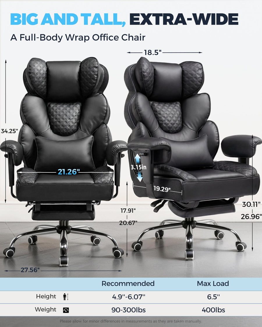 Big and Tall Ergonomic Office Chair CH910