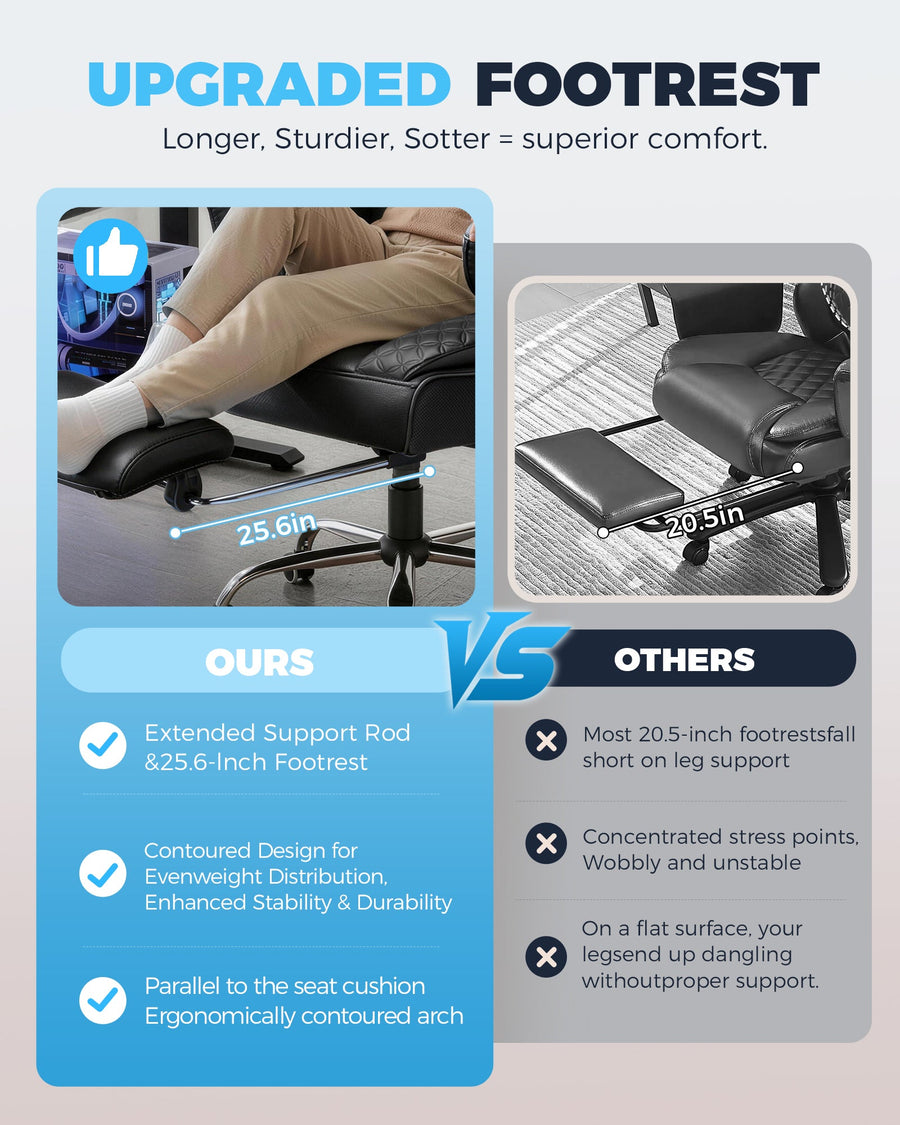 Big and Tall Ergonomic Office Chair CH910