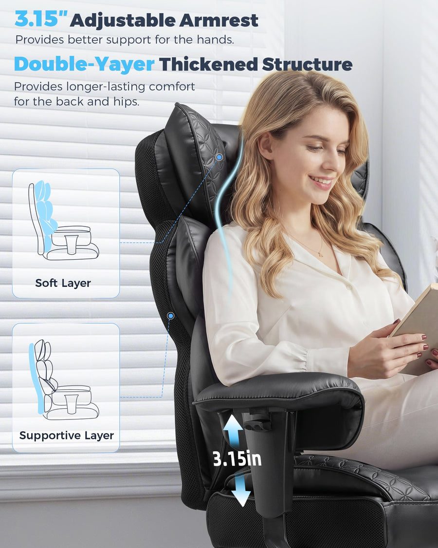Big and Tall Ergonomic Office Chair CH910