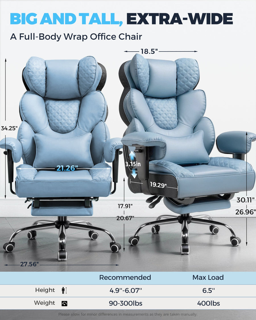 Big and Tall Ergonomic Office Chair CH910