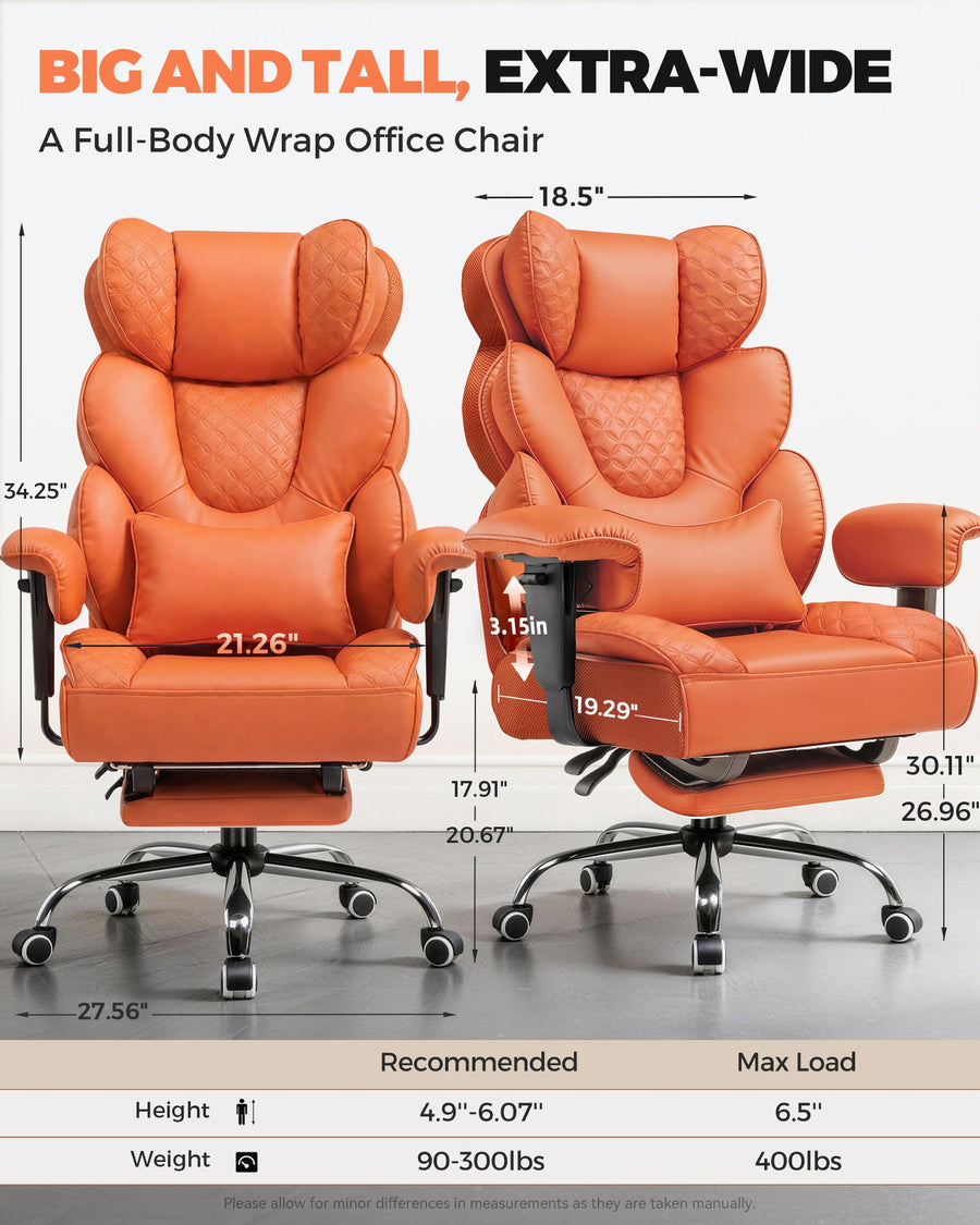 Big and Tall Ergonomic Office Chair CH910