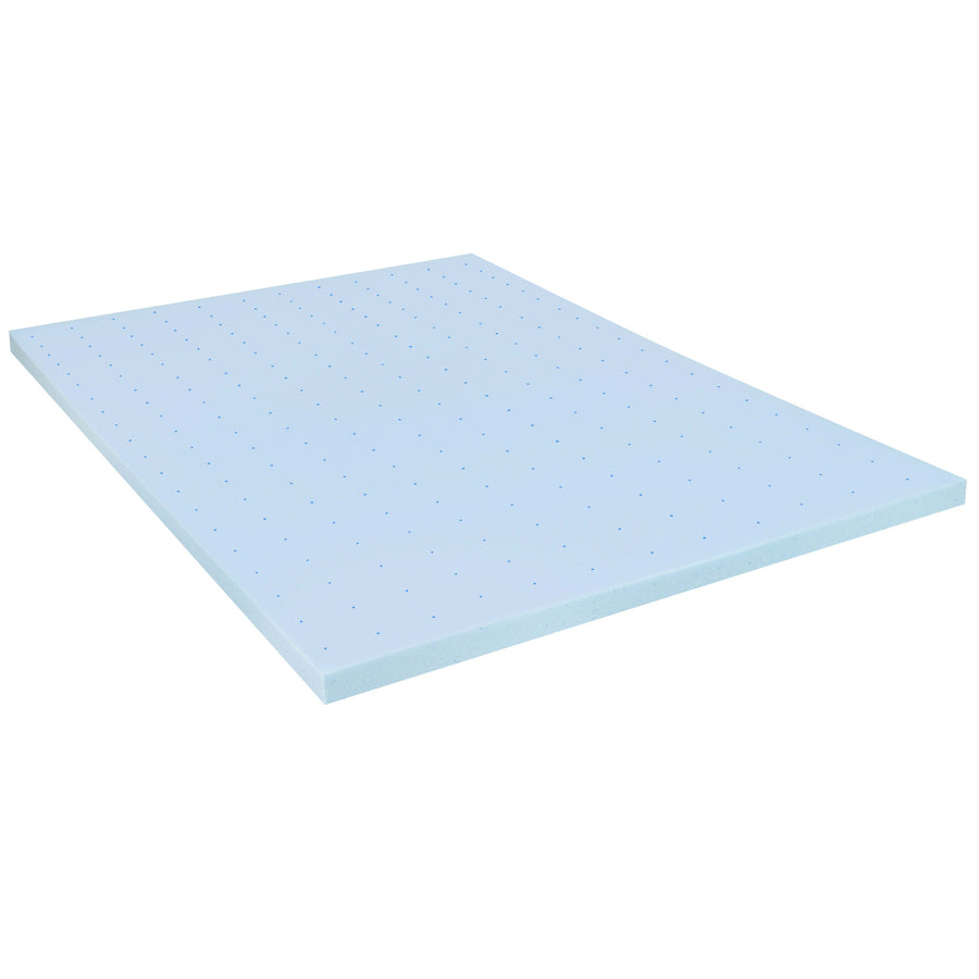 Capri Comfortable Sleep 12 Inch CertiPUR-US Certified Foam Pocket Spring Mattress & 3 inch Gel Memory Foam Topper Bundle