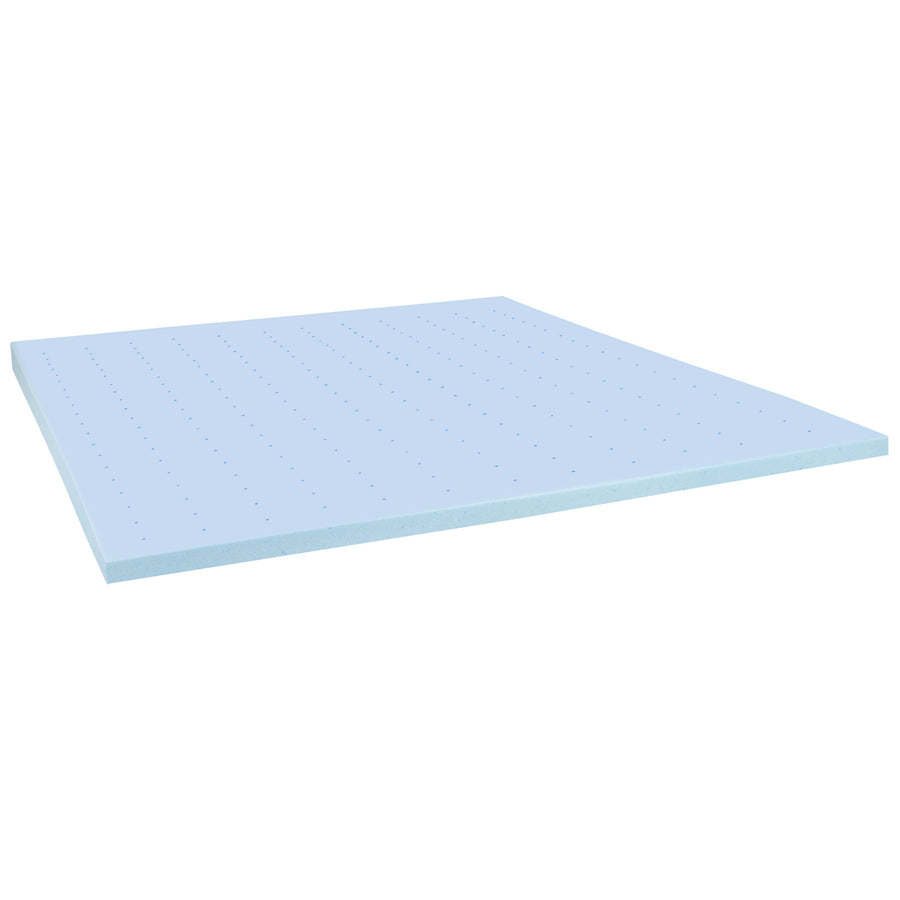 Capri Comfortable Sleep 12 Inch CertiPUR-US Certified Foam Pocket Spring Mattress & 3 inch Gel Memory Foam Topper Bundle