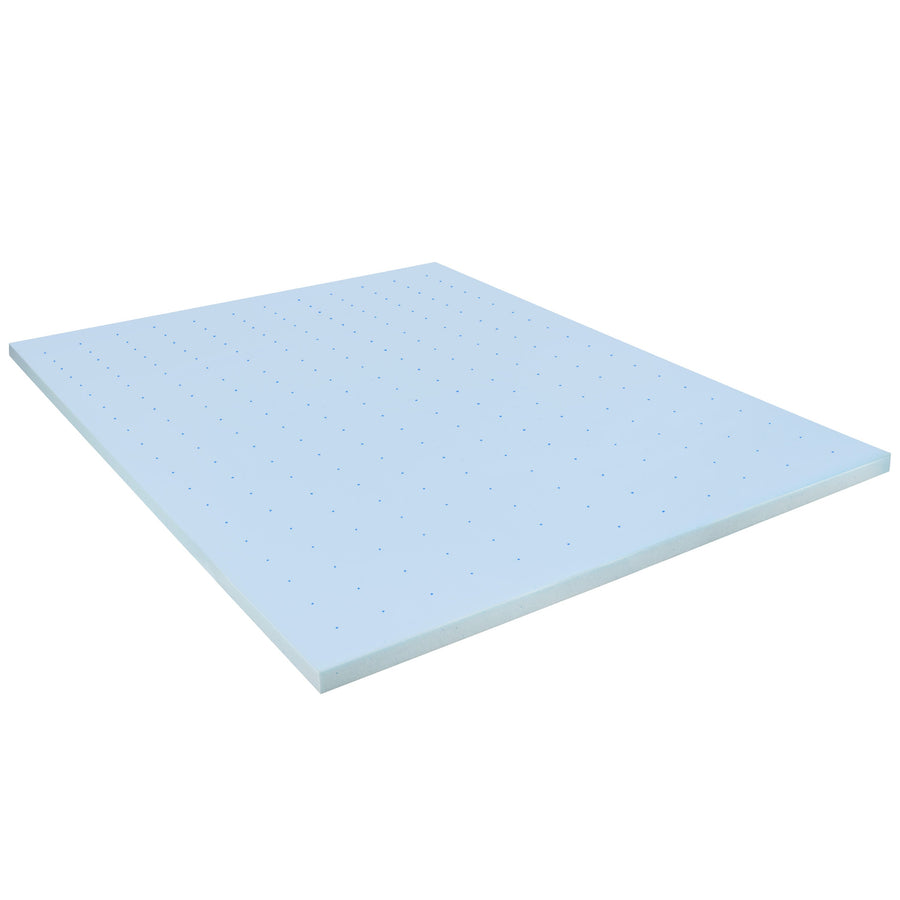 Capri Comfortable Sleep 12 Inch CertiPUR-US Certified Foam Pocket Spring Mattress & 3 inch Gel Memory Foam Topper Bundle