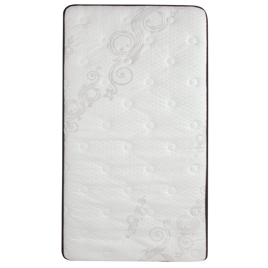 Capri Comfortable Sleep 12 Inch CertiPUR-US Certified Memory Foam & Pocket Spring Mattress, Mattress in a Box