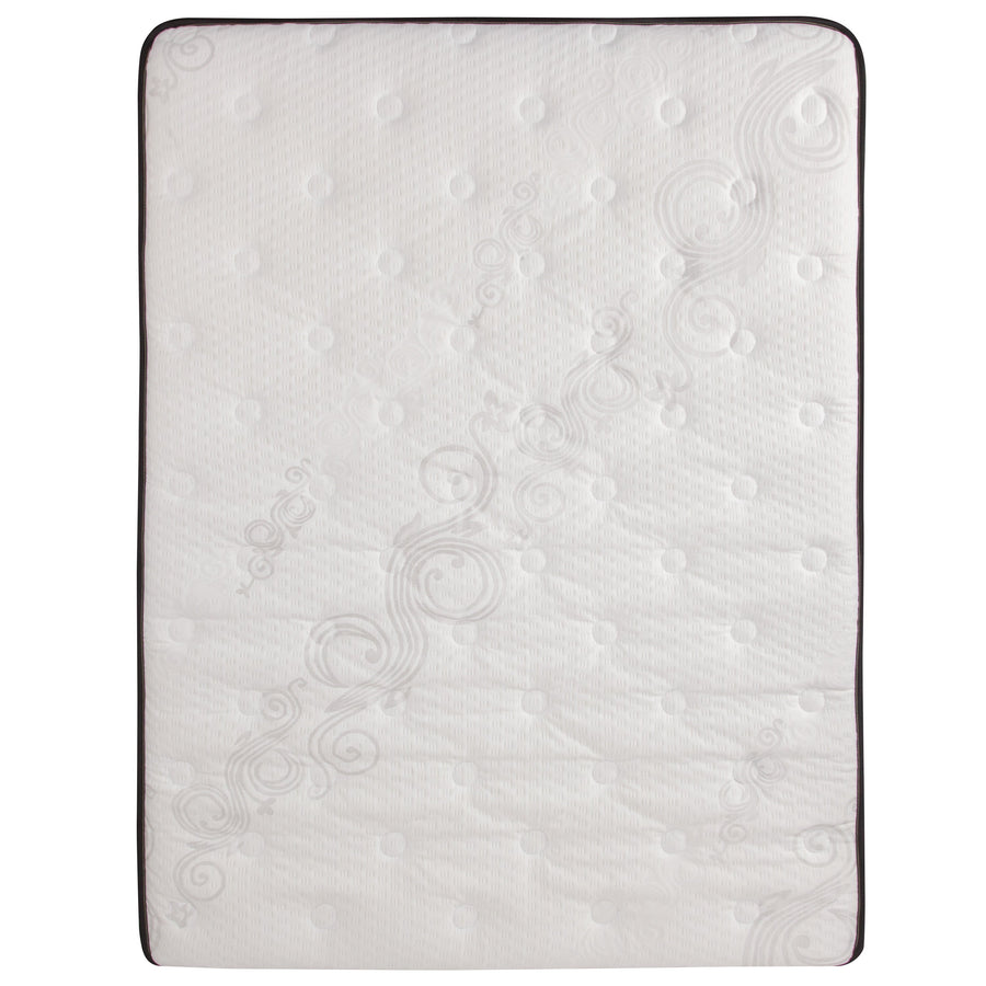 Capri Comfortable Sleep 12 Inch CertiPUR-US Certified Memory Foam & Pocket Spring Mattress, Mattress in a Box