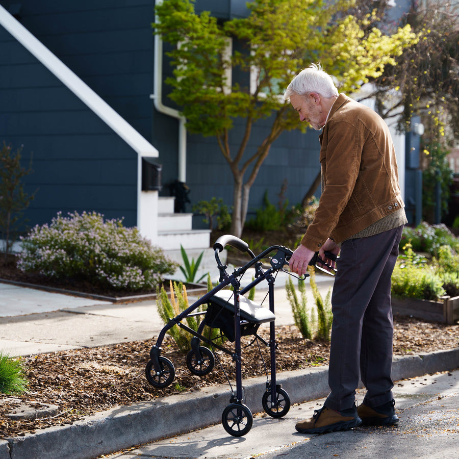 Carex Steel Rolling Walker
