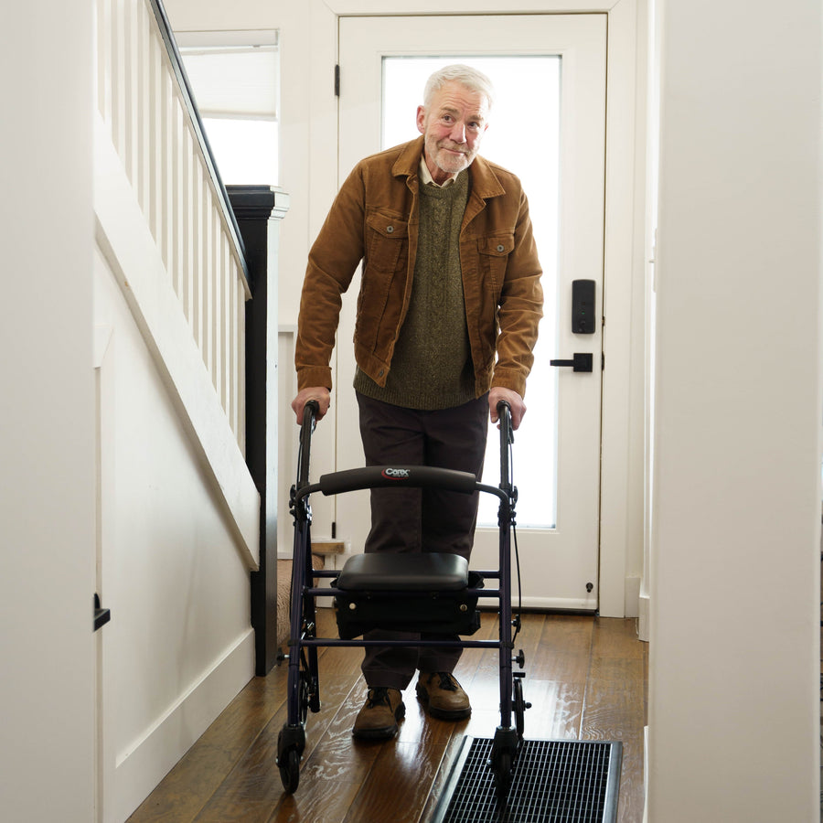 Carex Steel Rolling Walker