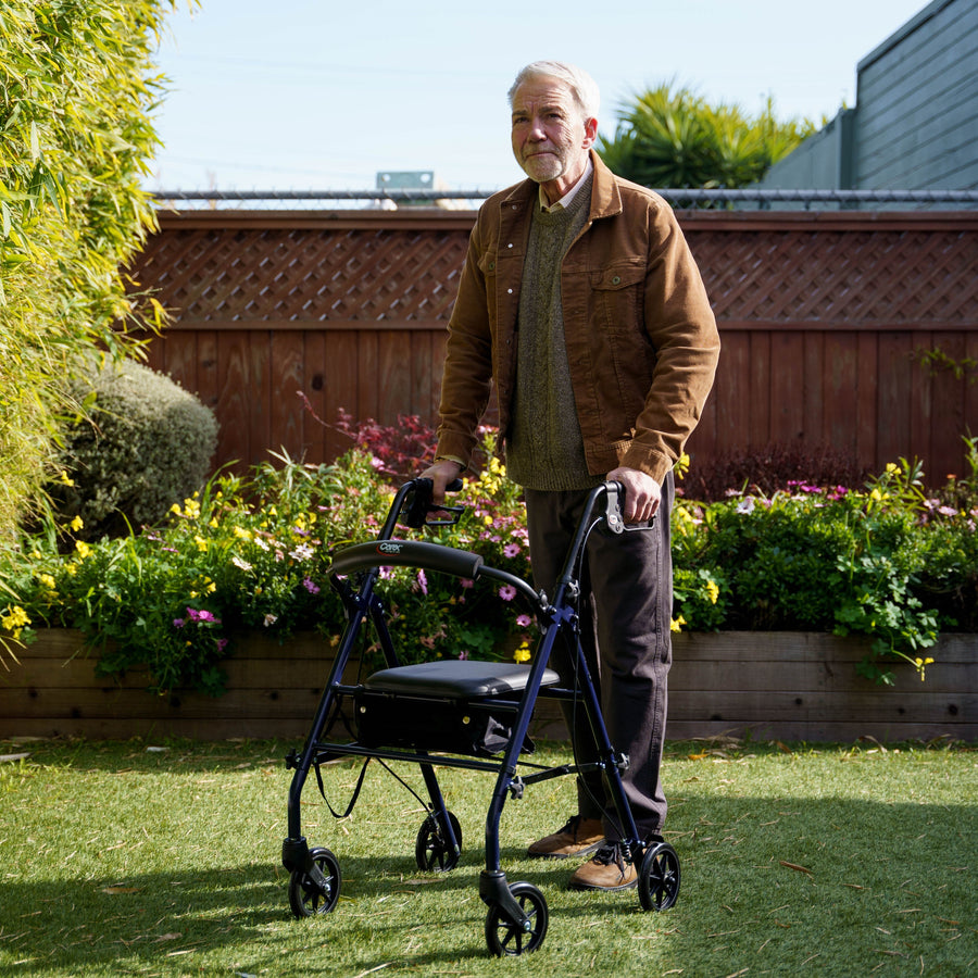 Carex Steel Rolling Walker