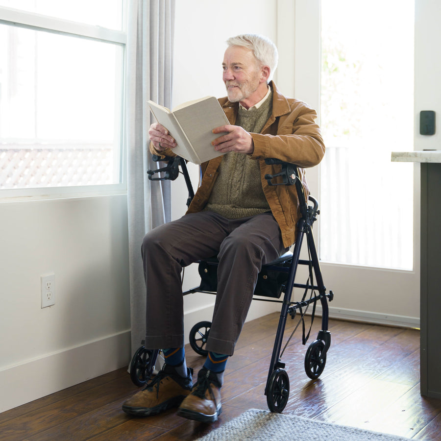 Carex Steel Rolling Walker