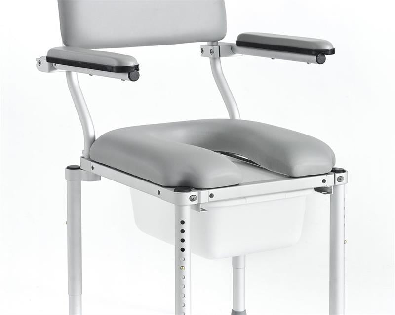 Portable Rolling Shower Chair and Commode by Nuprodx