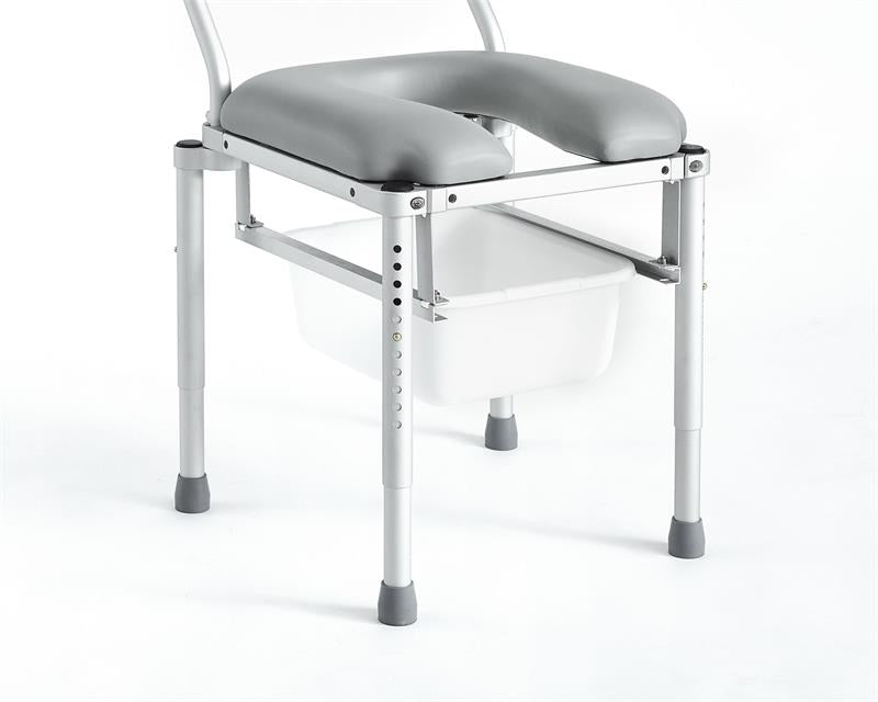 Portable Rolling Shower Chair and Commode by Nuprodx