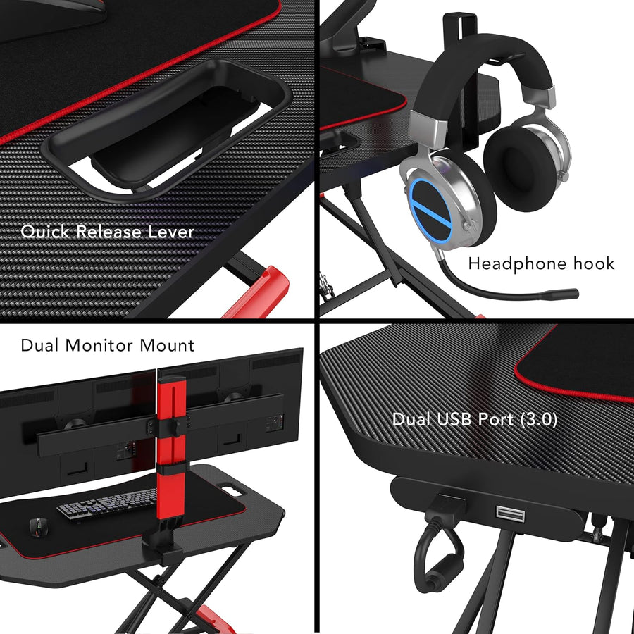 Height Adjustable Sit-to-Stand Desk