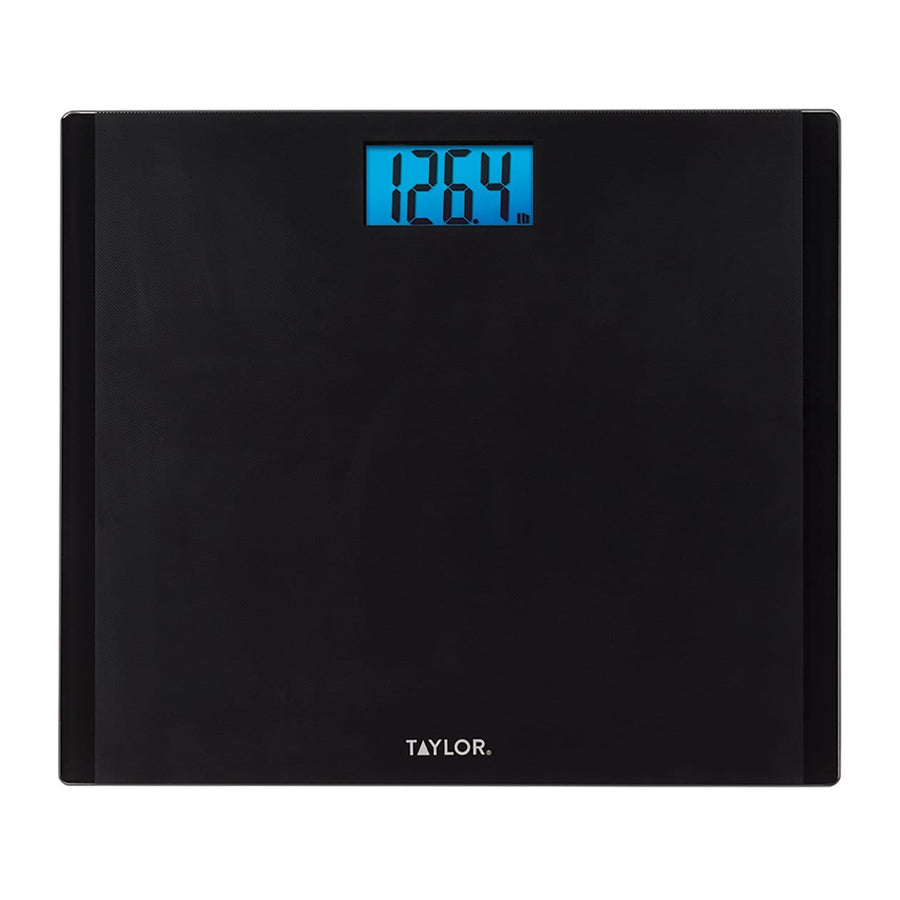 Digital Talking Bathroom Scale Textured Black
