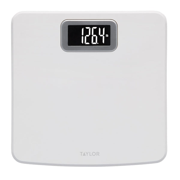 Digital Plastic Body Scale, White