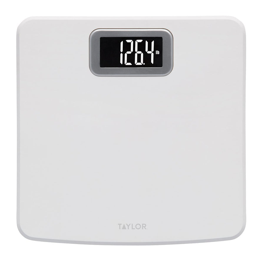 Digital Plastic Body Scale, White