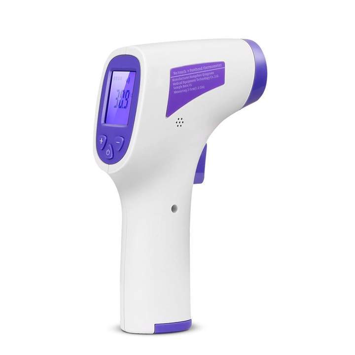 PPE Senior Deluxe Kit II - KN95 Masks, Hand Sanitizer, Pulse Oximeter & Infrared Forehead Thermometer