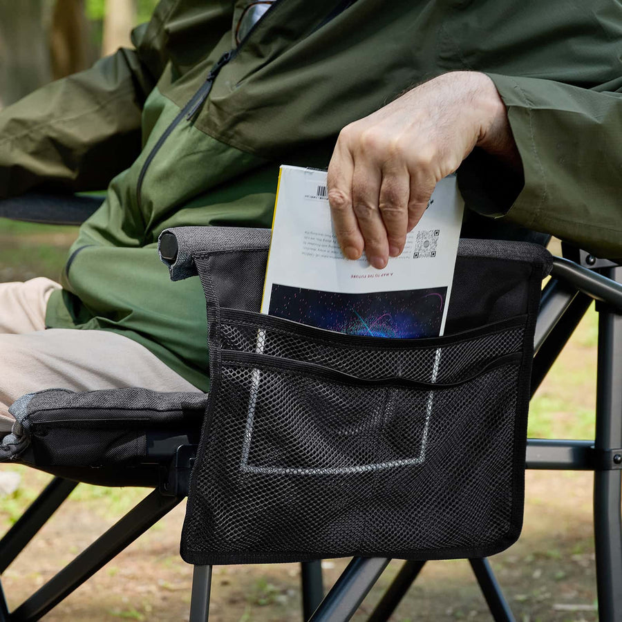 EVER ADVANCED Padded Oversized Folding Camping Chair
