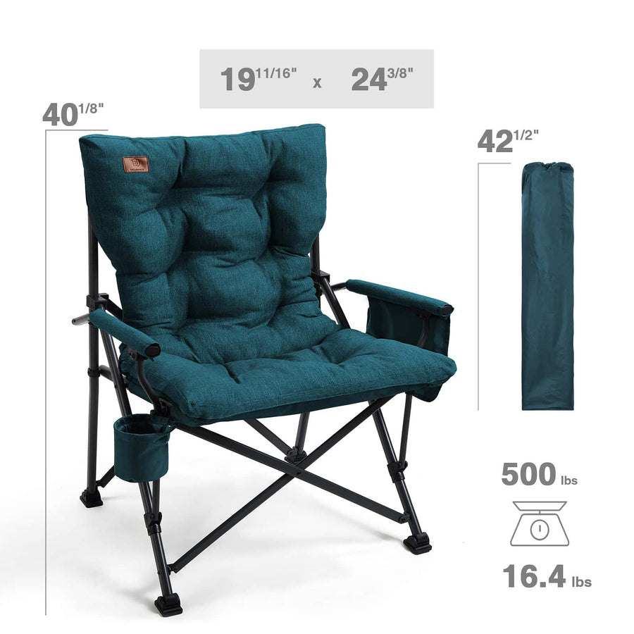 EVER ADVANCED Oversized Folding Camping Chair