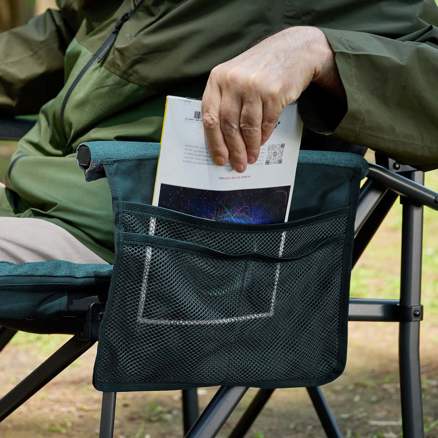 EVER ADVANCED Padded Oversized Folding Camping Chair