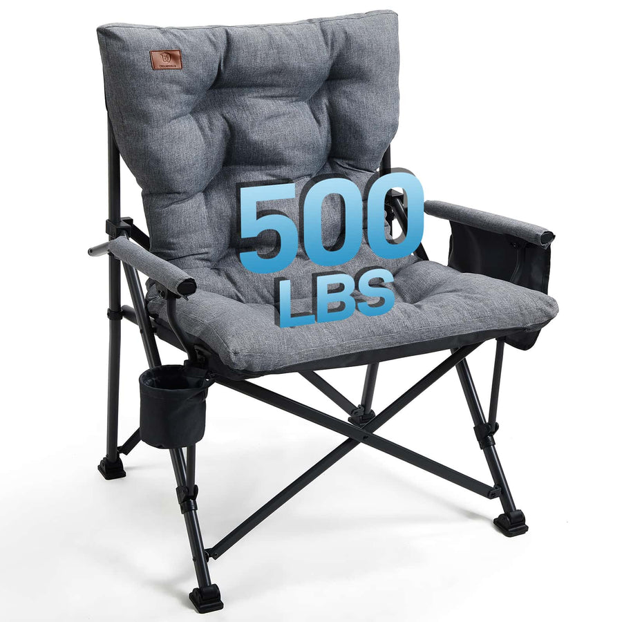 EVER ADVANCED Padded Oversized Folding Camping Chair