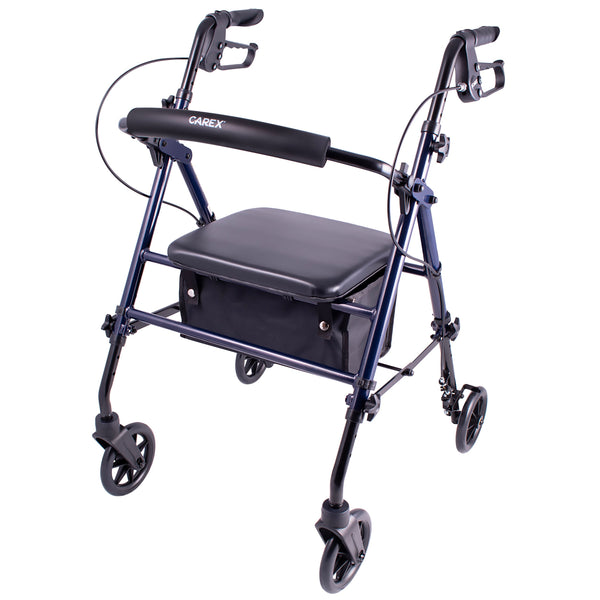 Carex Step 'N Rest® Rolling Walker