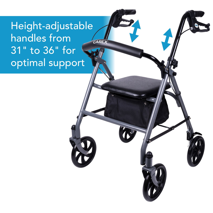 Carex Classics Steel Rollator