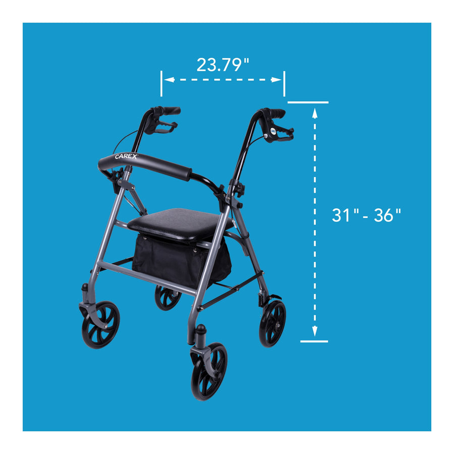 Carex Classics Steel Rollator