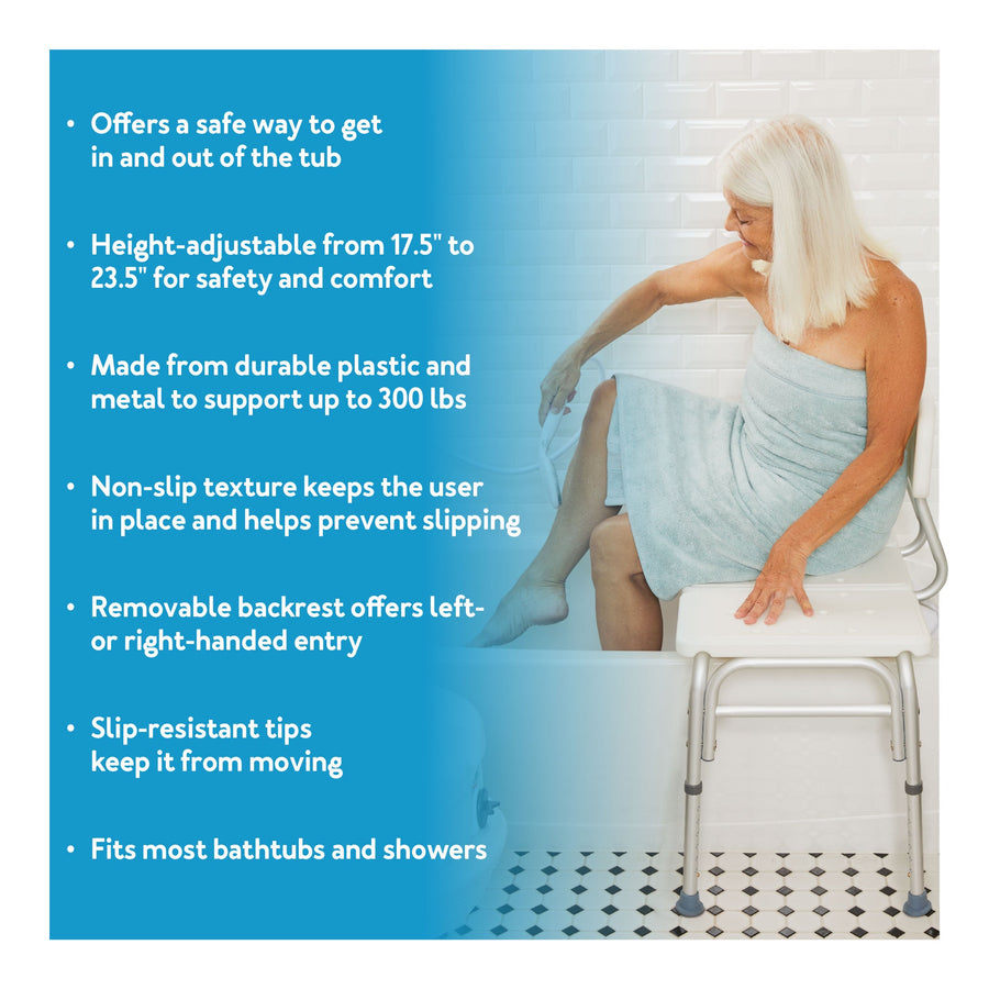 Carex Classics Transfer Bench